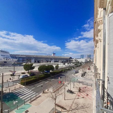Spacieux Et Lumineux Appartement Vue Mer Joliette مارسيليا المظهر الخارجي الصورة